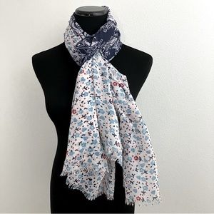 Floral & Paisley Scarf / Shall / Wrap